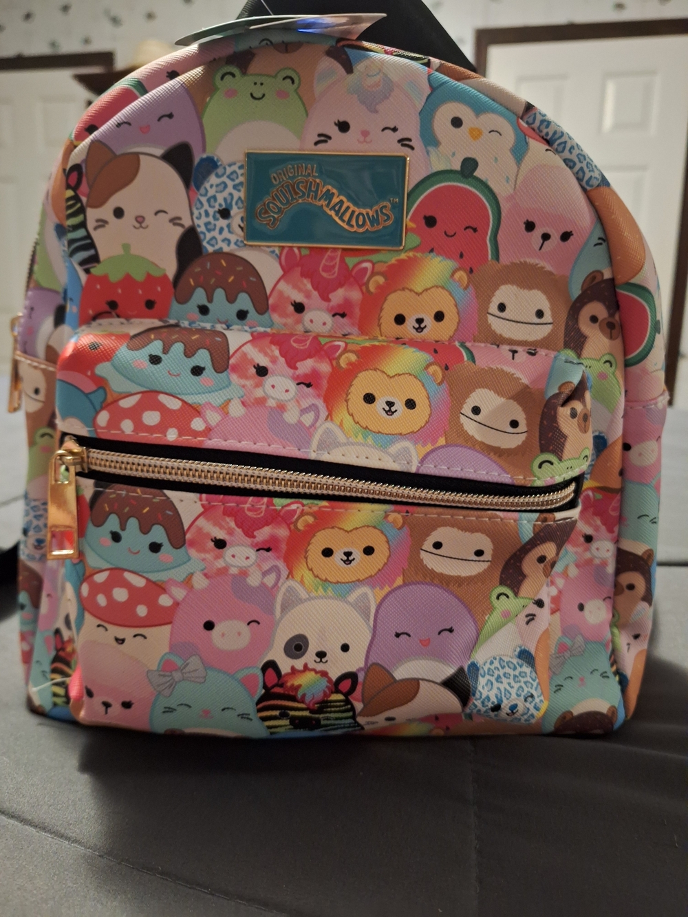Squishmallows Kids Mini Backpack - Pastel Multi
